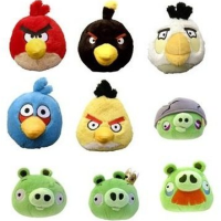 Porta Moedas de Pelúcia Angry Birds !